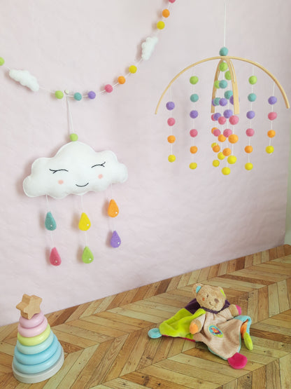 Guirlande arc-en-ciel - Maison Lalalou | Décoration pour enfant