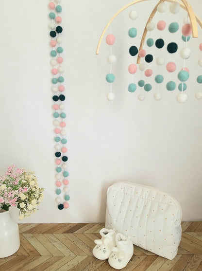 Mobile et guirlande Bisou givré - Maison Lalalou | Décoration pour enfant